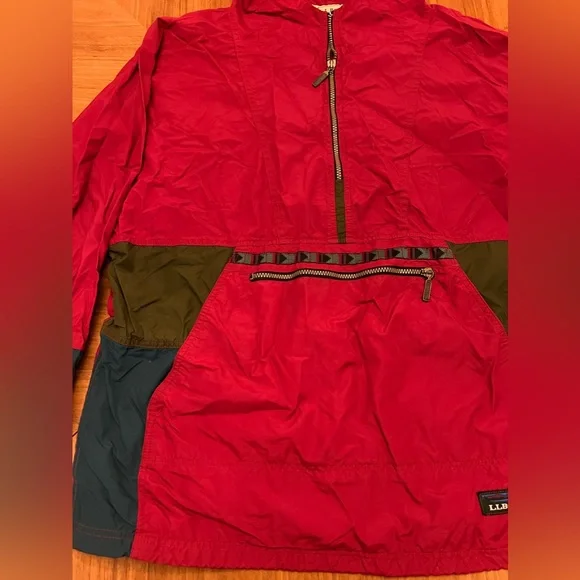 Vintage LL Bean Pullover Anorak Windbreaker USA - Picture 3 of 7